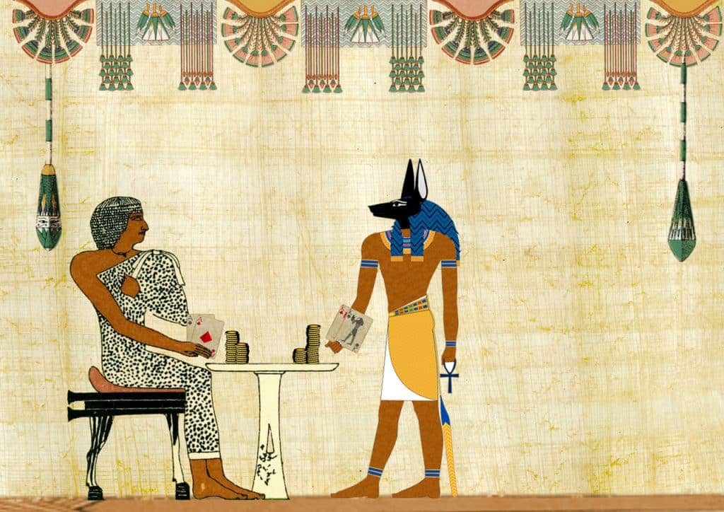 Poker dans l'Égypte ancienne