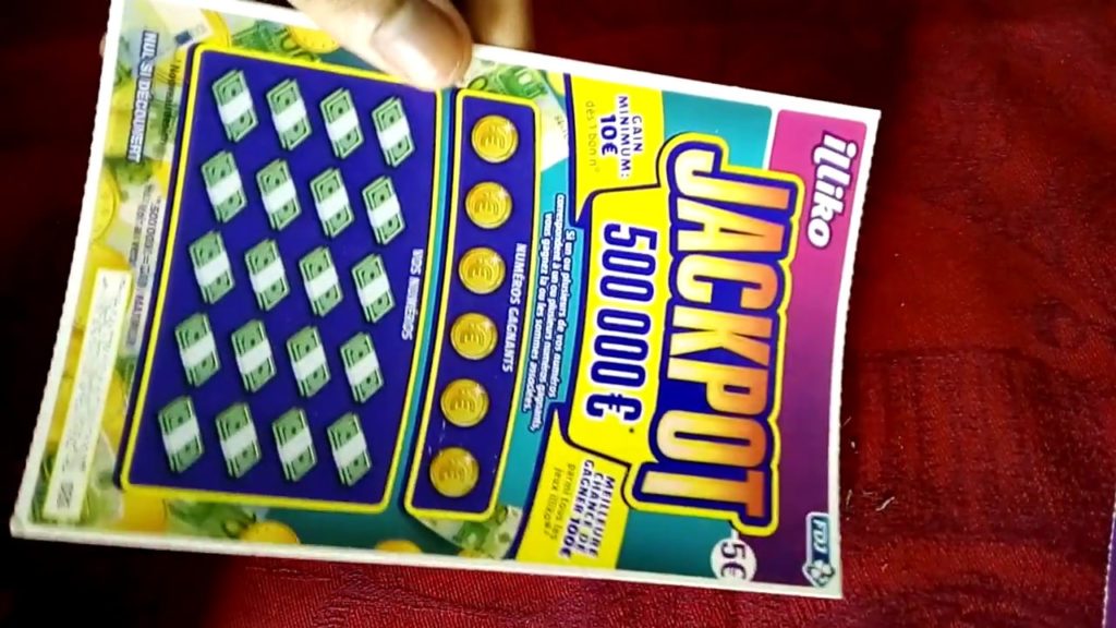 Jackpots sur les jeux de grattage