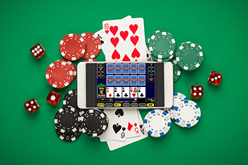 video poker sur mobile