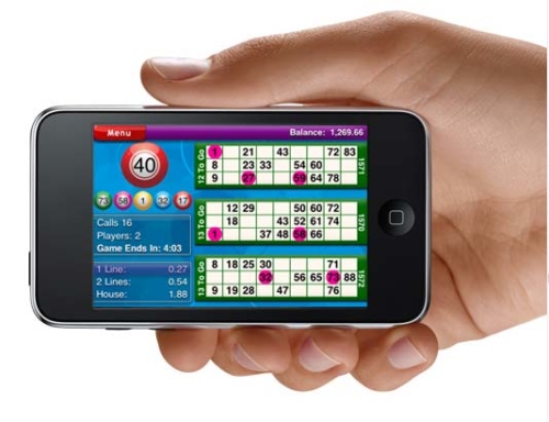 Bingo sur mobile