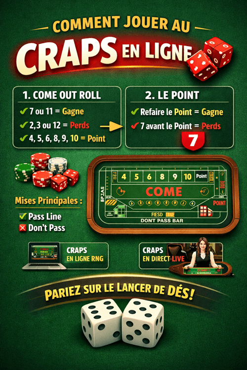 Règles du craps